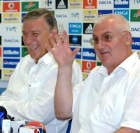 frf, mircea sandu, şi cel al lpf, dumitru dragomir, au plecat de la stadion la scurt timp