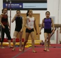 revenite in sala, dupa ce trei saptamani s-au aflat la mare, lotului feminin de gimnastica se vor